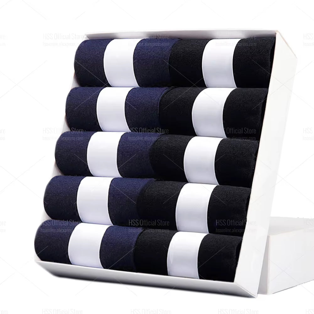 Men's Cotton Blend Socks – 5/10 Pairs