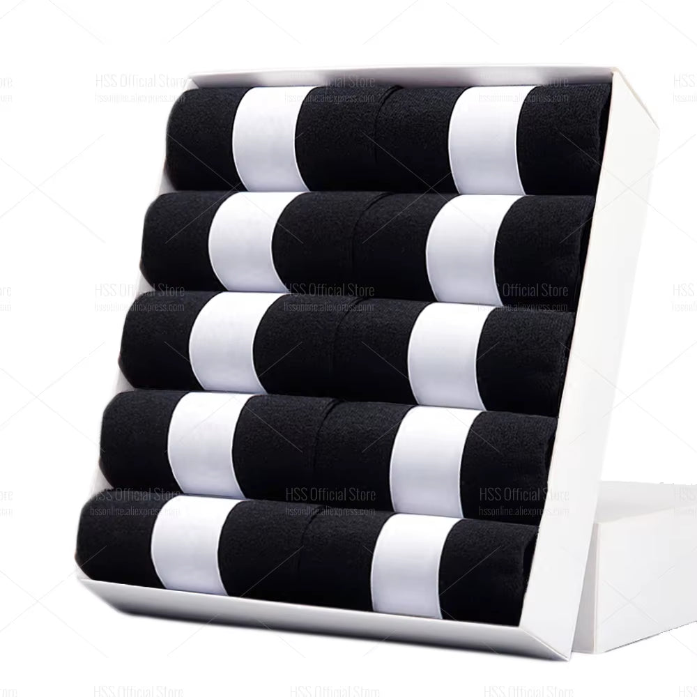 Men's Cotton Blend Socks – 5/10 Pairs