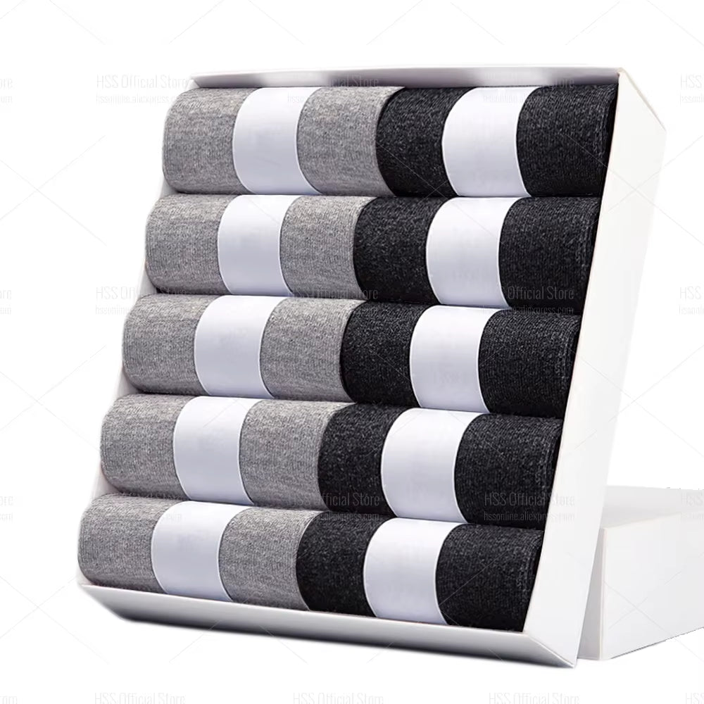 Men's Cotton Blend Socks – 5/10 Pairs