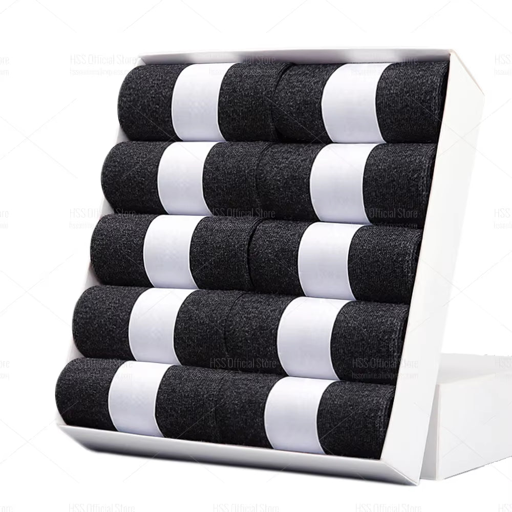 Men's Cotton Blend Socks – 5/10 Pairs