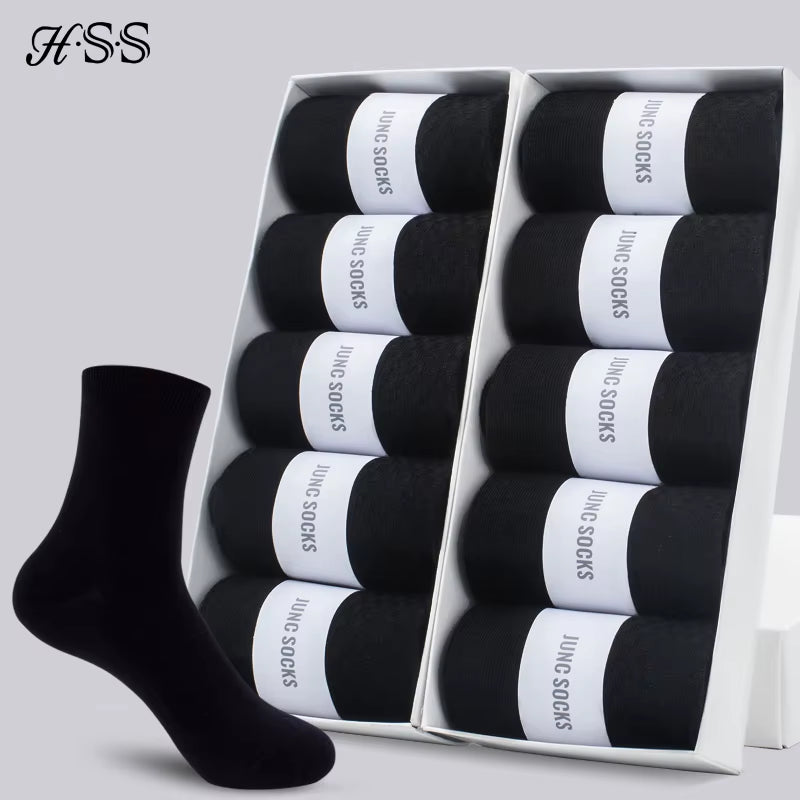 Men's Cotton Blend Socks – 5/10 Pairs