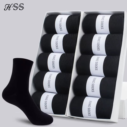 Men's Cotton Blend Socks – 5/10 Pairs