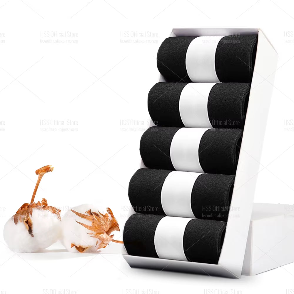Men's Cotton Blend Socks – 5/10 Pairs