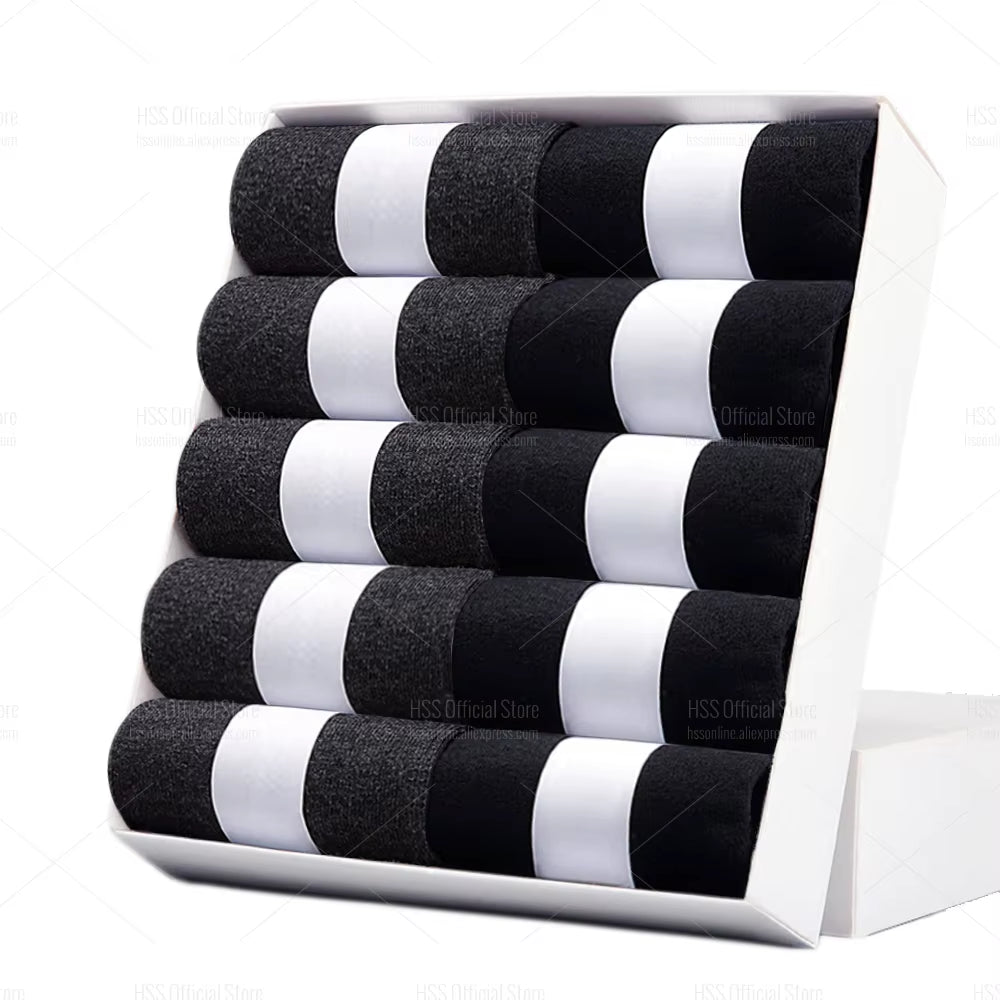 Men's Cotton Blend Socks – 5/10 Pairs