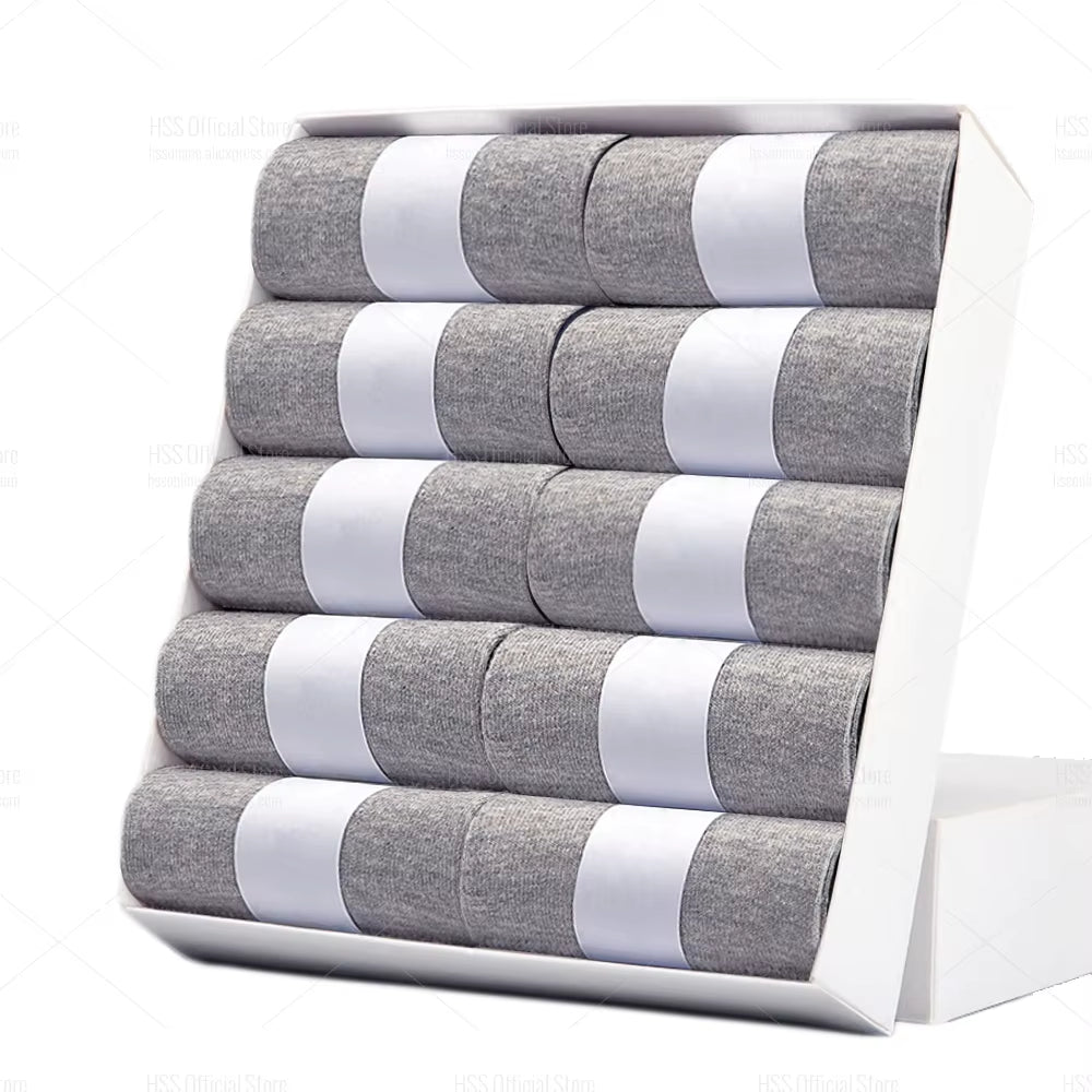 Men's Cotton Blend Socks – 5/10 Pairs